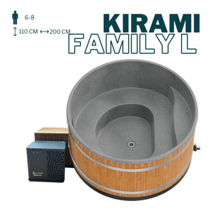 KIRAMI "FAMILY L" MET WARMTEPOMP"  5KW