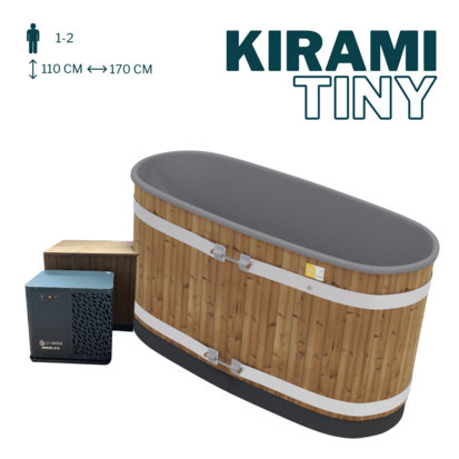 KIRAMI "TINY" MET WARMTEPOMP"  3KW