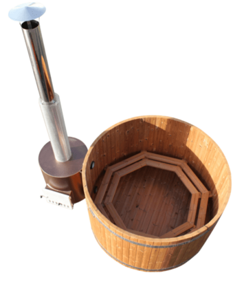 Kirami "WOODY" - THERMOWOOD (Ø170/200) Houtgestookt