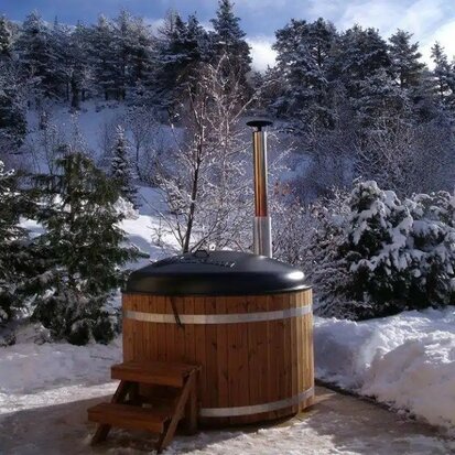 Kirami "WOODY" - THERMOWOOD (Ø170/200) Houtgestookt