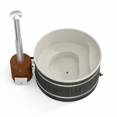 Kirami Kunststof Hottub "FAMILY L"