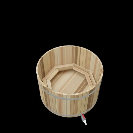 Kirami "WOODY" - THERMOWOOD (Ø170/200) Houtgestookt