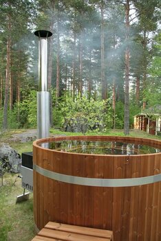 Kirami "WOODY" - THERMOWOOD (Ø170/200) Houtgestookt