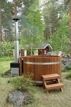 Kirami "WOODY" - RED CEDAR (Ø170/200) Houtgestookt