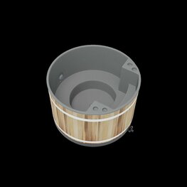 Kirami Kunststof Hottub Family M "Red Cedar"